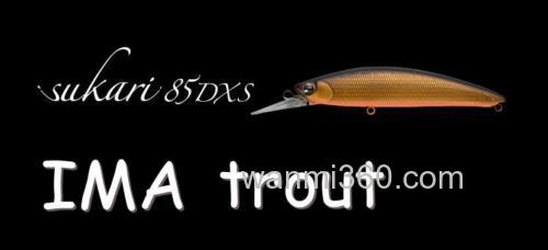 鲑鳟鱼专攻IMA Sukari 85DXS minnow_0
