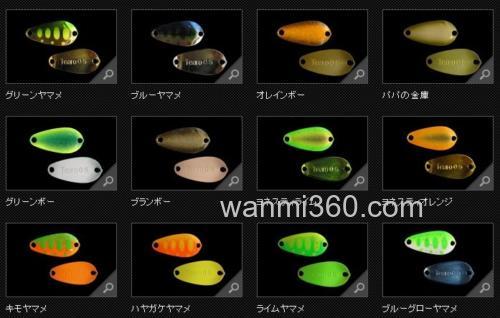 溪流、管钓路亚的福音jackall Cibi Tearo微型Spoon(亮片)_1