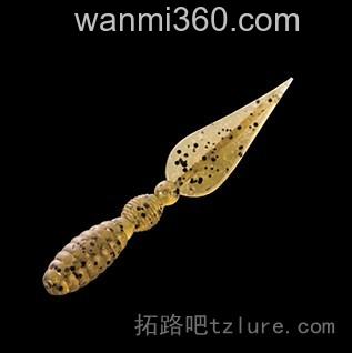 Geecrack LEAF SHRIMP 叶形软尾虾 路亚软饵_0