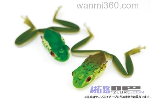 蛙!进行时 DIVING KAHARA FROG 雷蛙路亚软饵_1