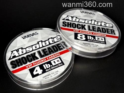 鲈钓专用氟碳前导!VARIVAS 25 Absolute SHOCK LEADER VSP前导线_0