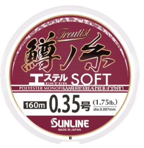 随心所欲的操控性 Sunline 鱒ノ糸エステル 管钓用酯线_2