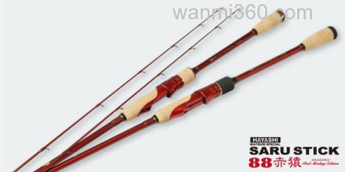 新品追加 HAYASHI SARUSTICK(餌木猿)88赤猿 饵木鱿鱼竿_0