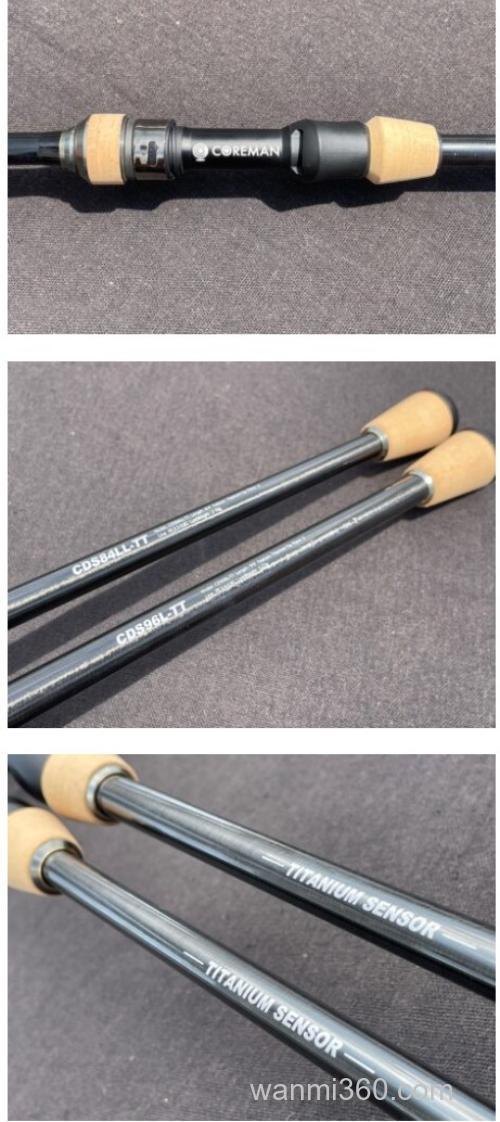 简洁新钛合金概念Coreman DayStar. TITANIUM SENSOR 海鲈竿_1