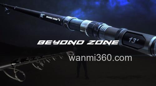 超长远抛竿 JACKALL BEYOND ZONE 岸抛铁板竿_0