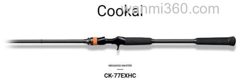 超级炮架 Megabass 空海 Cookai CK-77EXHC MEGADOG MASTER 海用远抛路亚竿_2
