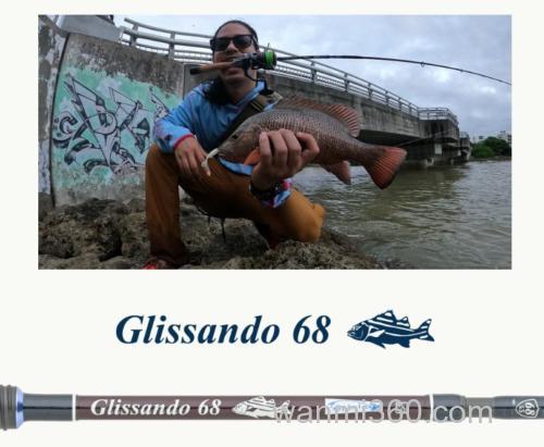 钓种多样!TULALA 2025 Glissanto68 轻量多用途泛用竿_0