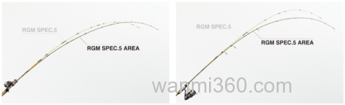 管理钓场用 RGM spec.5 AREA 便携管钓鳟鱼竿_2
