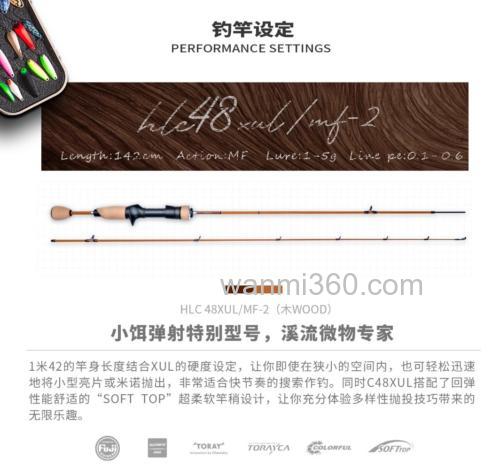 灵活便携!2024 VALOROUS万路仕 光晕 多场景小物泛用竿_2