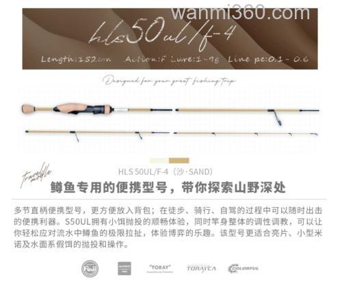 灵活便携!2024 VALOROUS万路仕 光晕 多场景小物泛用竿_3
