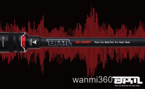 有点便宜呢 Jackall BPM BASS竿_0