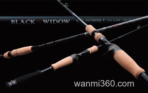 新款varivas BLACK WIDOW BASS竿 简评_0