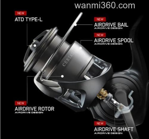 高刚性代表 DAIWA 2024 CERTATE 纺车轮正式发布_1