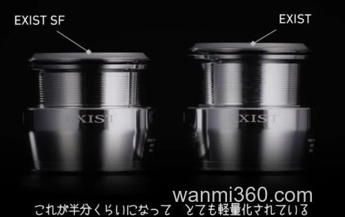 轻量新次元Super Finesse! 23 DAIWA EXIST SF 纺车轮_9