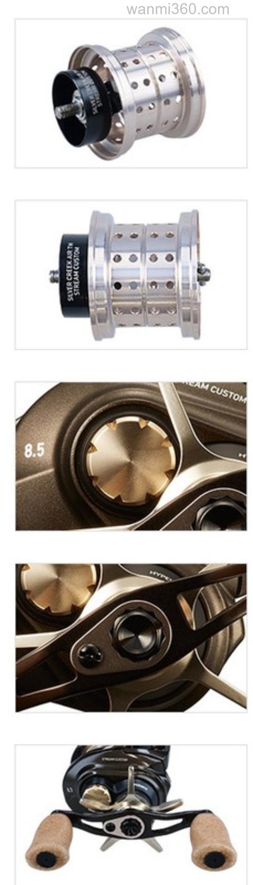 溪流微抛专用 DAIWA 2022 SILVER CREEK AIR TW STREAM CUSTOM 水滴轮_3
