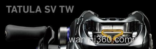 性价SV搭载 2017 DAIWA TATULA SV TW 水滴轮_0
