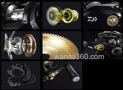 性价泛用 DAIWA TATULA 系列水滴轮_2
