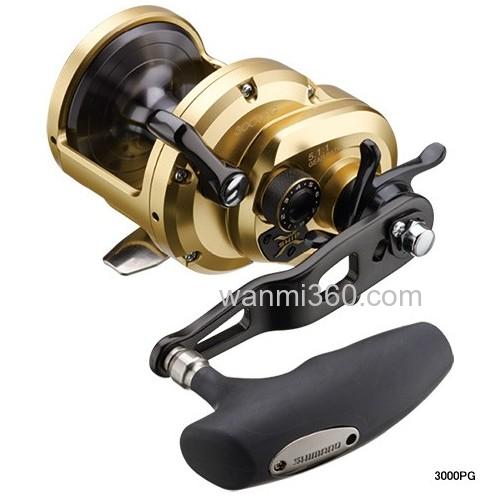 土豪金?新SHIMANO OCEA JIGGER limited 铁板路亚鼓轮_1