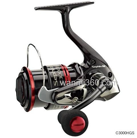 海钓实惠之选全新升级 shimano Sephia BB 纺车轮_2