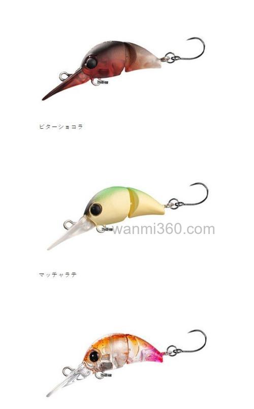 小尺寸沉水 SHIMANO CARDIFF ちびとろ 25S Crankbait_1