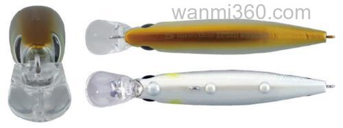 港口猎鲈专用 DAIWA MORETHAN BAYSOLE 73s/73s DR MINNOW_2