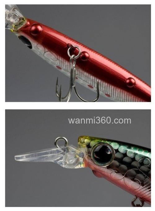 港口猎鲈专用 DAIWA MORETHAN BAYSOLE 73s/73s DR MINNOW_3