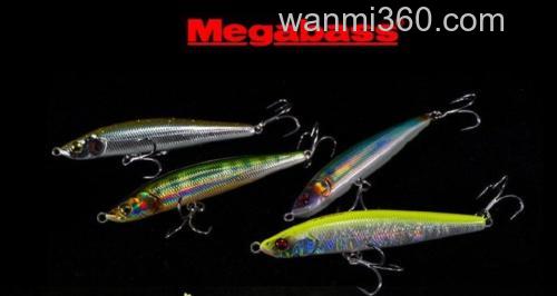 针对本土鱼种?Megabass Yurally 翘嘴用沉水铅笔_0