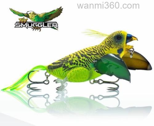 这饵很“鸟” Chasebaits The Smuggler Topwater大鸟_0