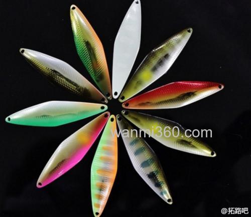 河川鳟攻 Jackall Tricoroll spoon_3