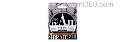 竹荚鱼精细专用 Gosen TINY PE AJI PE线_2