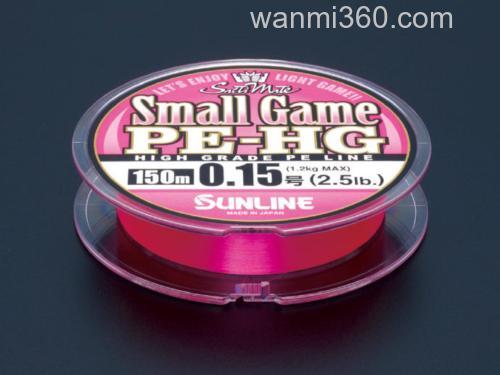 瞬间感知 Sunline SMALL GAME PE-HG 咸水小搞PE线_0