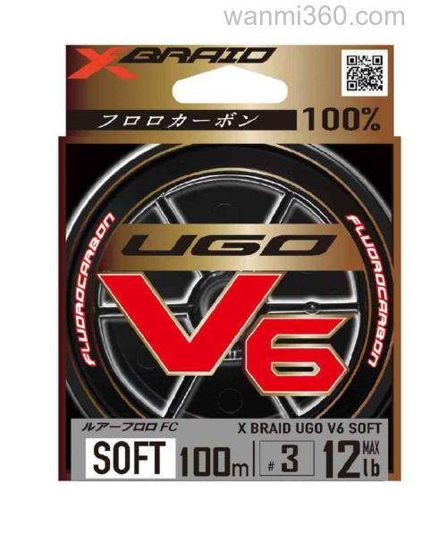 软硬兼施 XBRAID UGO V6 HARD/SOFT 氟碳线_2