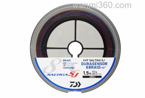 高耐高感度 DAIWA UVF SALTIGA DURA SENSOR×8+Si2 慢摇铁板用PE线_1
