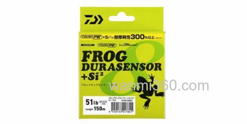 蛙类饵专用DAIWA UVF FROG DURA SENSOR×8+Si2 PE线_0