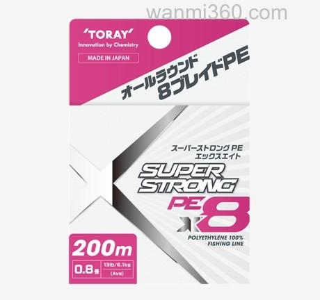 强、感兼具 Toray Super Strong PE X8 PE线_1
