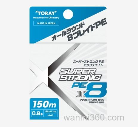 强、感兼具 Toray Super Strong PE X8 PE线_2