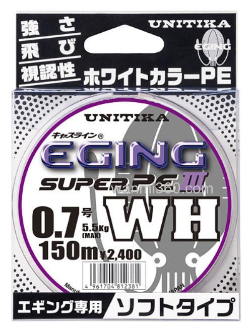 鱿鱼用 Unitika EGING SUPER PE Ⅲ PE线_1