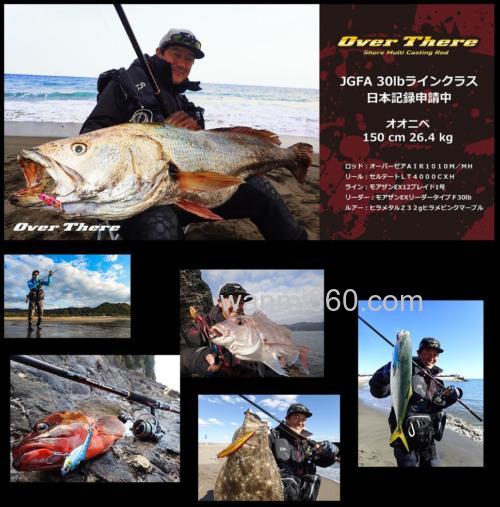 空中飞人!DAIWA OVERTHERE AIR 岸抛铁板竿_0