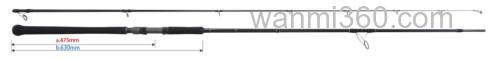轻细操作 Yamaga Blanks BlueSniper Light Class Concept 岸抛青物竿_1