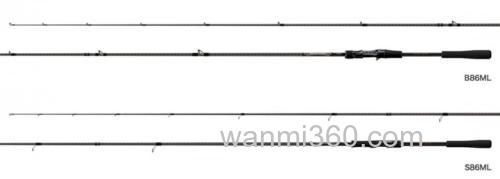 更轻量 2018进化 SHIMANO DIALUNA 海鲈竿_0