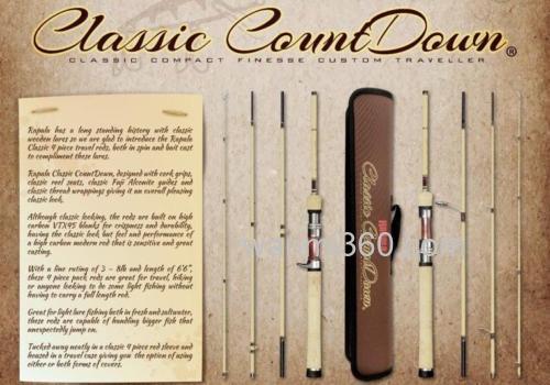 四节便携 Rapala Classic CountDown 便携旅行竿_0