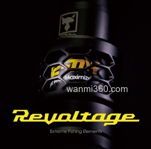 实战高性能 Jackall 19 Revoltage BASS竿_1