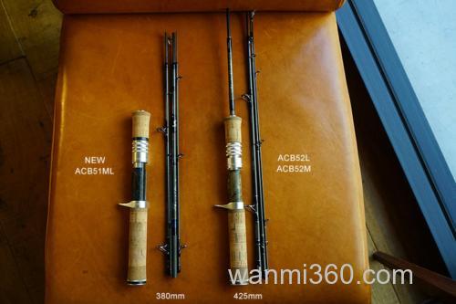 便携款 Casket Alseed Climber ACB 51ML-4 便携鳟鱼竿_1