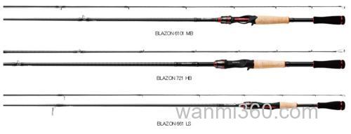 性价亲民款 2018 DAIWA BLAZON BASS竿_0