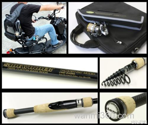 便携来了 Deps SIDEWINDER CMS-649ML 泛用路亚竿_1