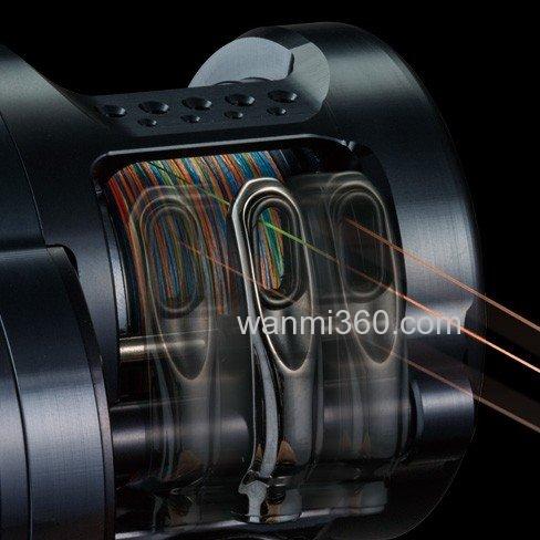 操作性UP!SHIMANO OCEA CONQUEST LIMITED 限定轻量铁板鼓轮_4