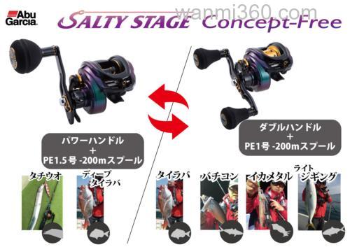 四季皆宜 AbuGarcia SALTY STAGE CONCEPT-FREE 咸水小卷_4