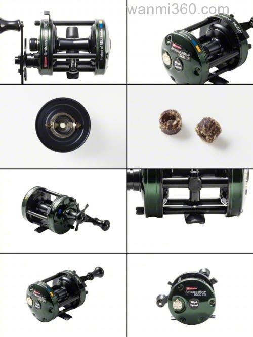 复古流雷鱼属 ABU GARCIA Ambassadeur 6500CB FACTORY TUNED GREEN 鼓轮_1