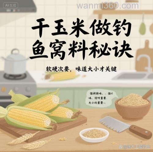 干包谷怎样做窝料?